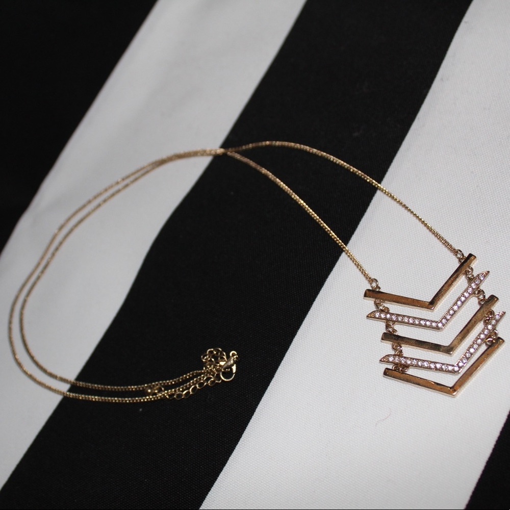 Long Gold Necklace